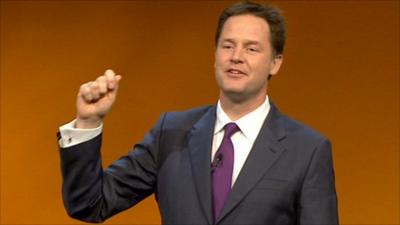 Deputy Prime Minister Nick Clegg