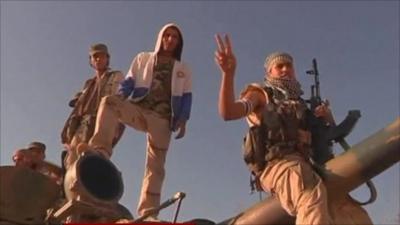 Rebels in Libya