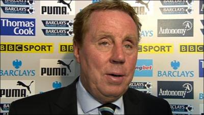 Tottenham boss Harry Redknapp