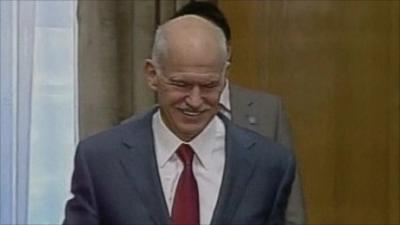 Greek Prime Minister George Papandreou