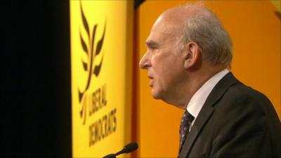 business Secretary Vince Cable