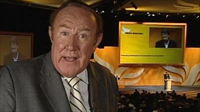 Andrew Neil at Liberal Democrat conference