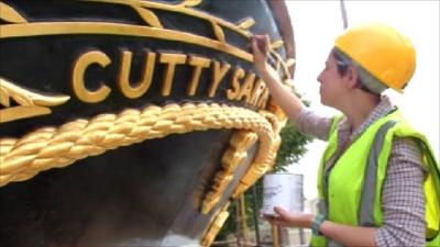 Cutty Sark restoration