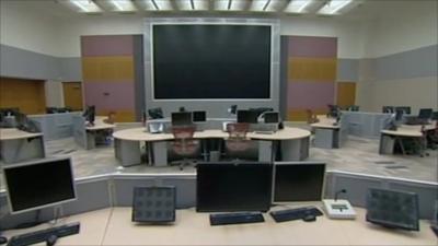 An unused regional 999 control centre