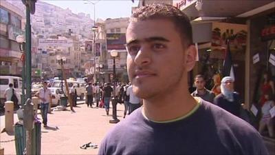 Palestinian in Nablus