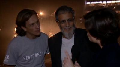 Jeremy Gilley, Yusuf Islam and Jane Hill