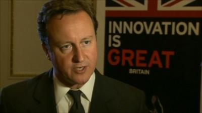 British Prime Minister David Cameron