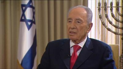 Israel's President Shimon Peres