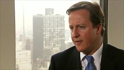 Prime Minister David Cameron