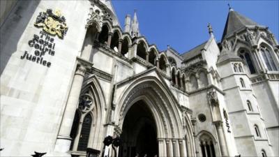 Royal Courts of Justice in the Strand, London