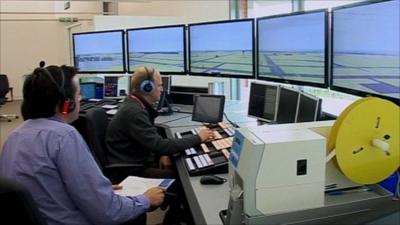 National Air Traffic Services HQ in Fareham, Hampshire