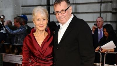 Tom Wilkinson (r) stars with Helen Mirren in The Debt