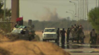 Alastair Leithead is with the anti-Gaddafi forces advancing on Sirte