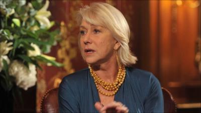 Helen Mirren on the Andrew Marr Show