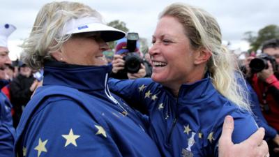 Laura Davies & Suzann Pettersen