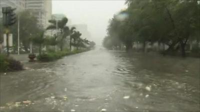 Flooding in Manila