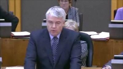 First Minister Carwyn Jones