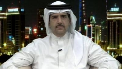Sheik Abdulaziz Bin Mubarak Al Khalifa from Bahrain's Ministry of Information
