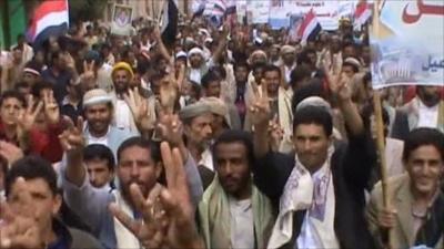 Demonstrations in Sanaa