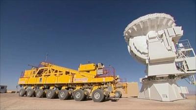 Telescope in Chile's Atacama desert