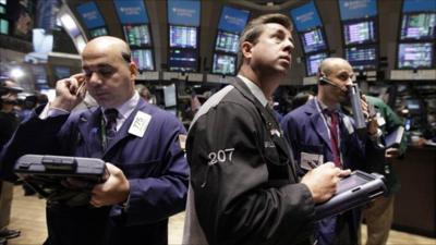 Traders at the New York Stock Exchange