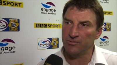 Tony Smith - Warrington Wolves coach