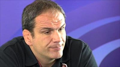 England head coach Martin Johnson