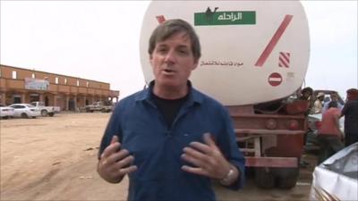 Jonathan Head reports from a refuelling station