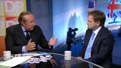 Andrew Neil and Grant Shapps