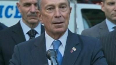 Mayor of New York Michael Bloomberg