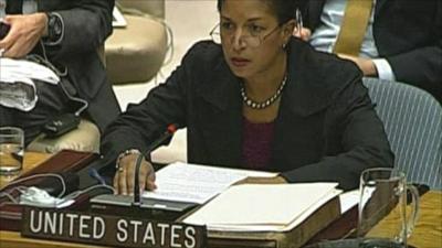 US Ambassador to the United Nations, Susan Rice