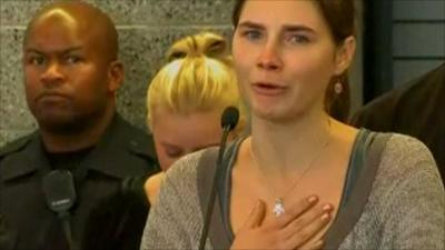 Amanda Knox speaking in Seattle