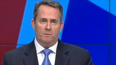 Defence Secretary Liam Fox