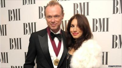 Gary Kemp and his wife Lauren