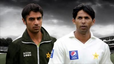 Former captain Salman Butt and fast bowler Mohammad Asif