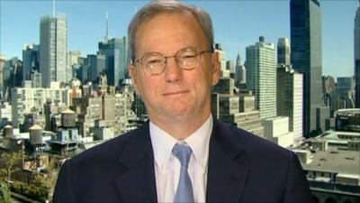 Eric Schmidt, chairman of Google