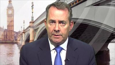 Defence Secretary Liam Fox