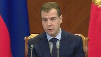 Russian President, Dmitry Medvedev