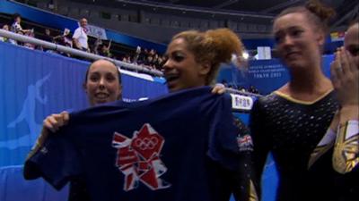 GB women's gymnastics team