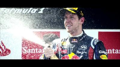 F1 world champion Sebastian Vettel