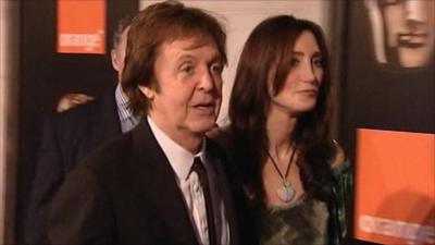 Sir Paul McCartney and Nancy Shevell