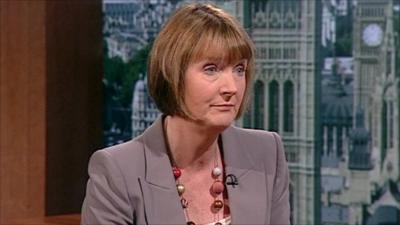 Labour deputy leader Harriet Harman