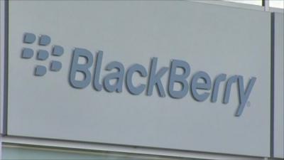 Blackberry sign