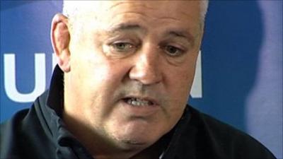 Wales coach Warren Gatland