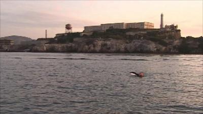 Ben Fogle Alcatraz swim