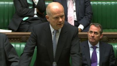 Foreign Secretary, William Hague