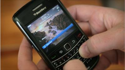 Blackberry mobile phone