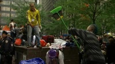 Wall Street protest