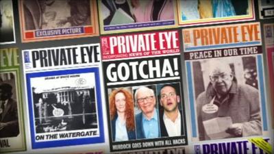 Private Eye covers