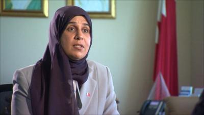 Minister Fatima Al Beloushi